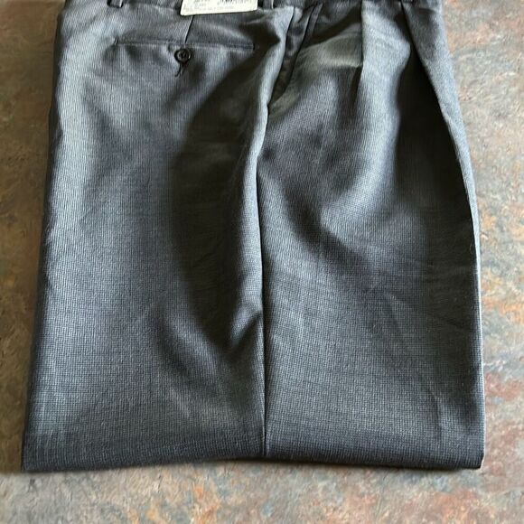 Oscar De La Renta 36x30 Wool Blend Dress Pants Comfort Stretch - Picture 3 of 12